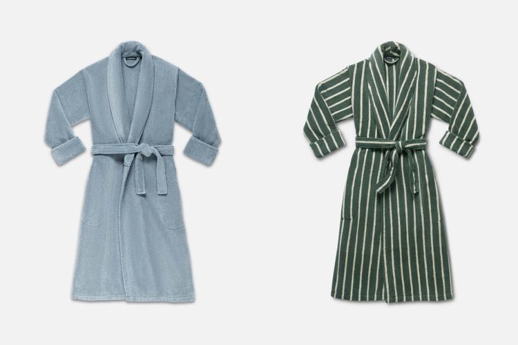 Brooklinen Mine and Yours Super-Plush Robe Bundle